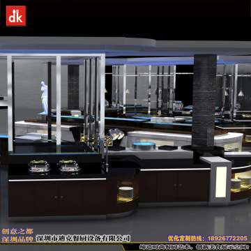 高端品牌酒店自助餐臺(tái)工廠 餐飲家具廚房設(shè)備 dk單位食堂自助餐臺(tái)
